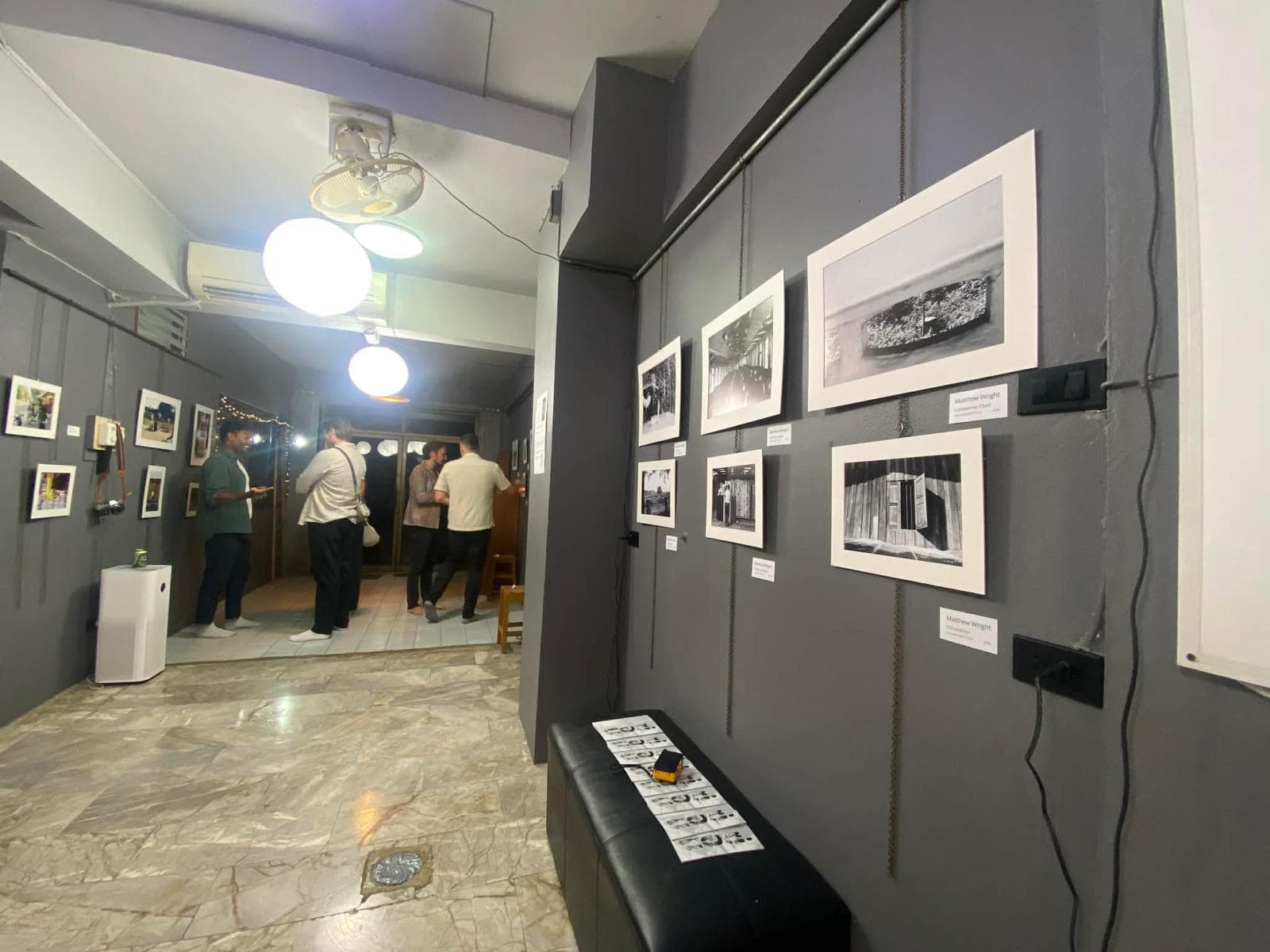 Gallery hallway